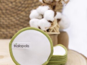 discos desmaquilladores de algodón natural
