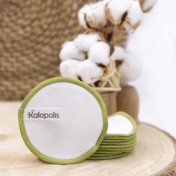 discos desmaquilladores de algodón natural