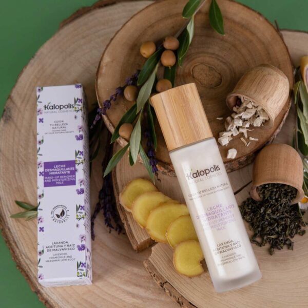leche desmaquilladora hidratante natural