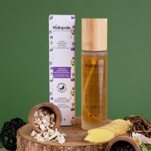 tónico desmaquillador revitalizante natural