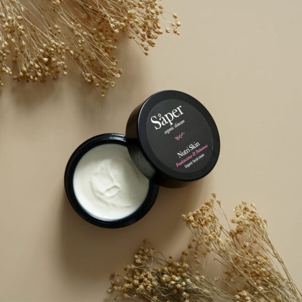 crema facial piel nutritiva natural